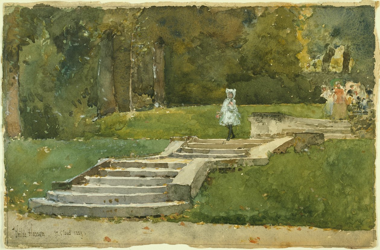 Saint-Cloud - Childe Hassam