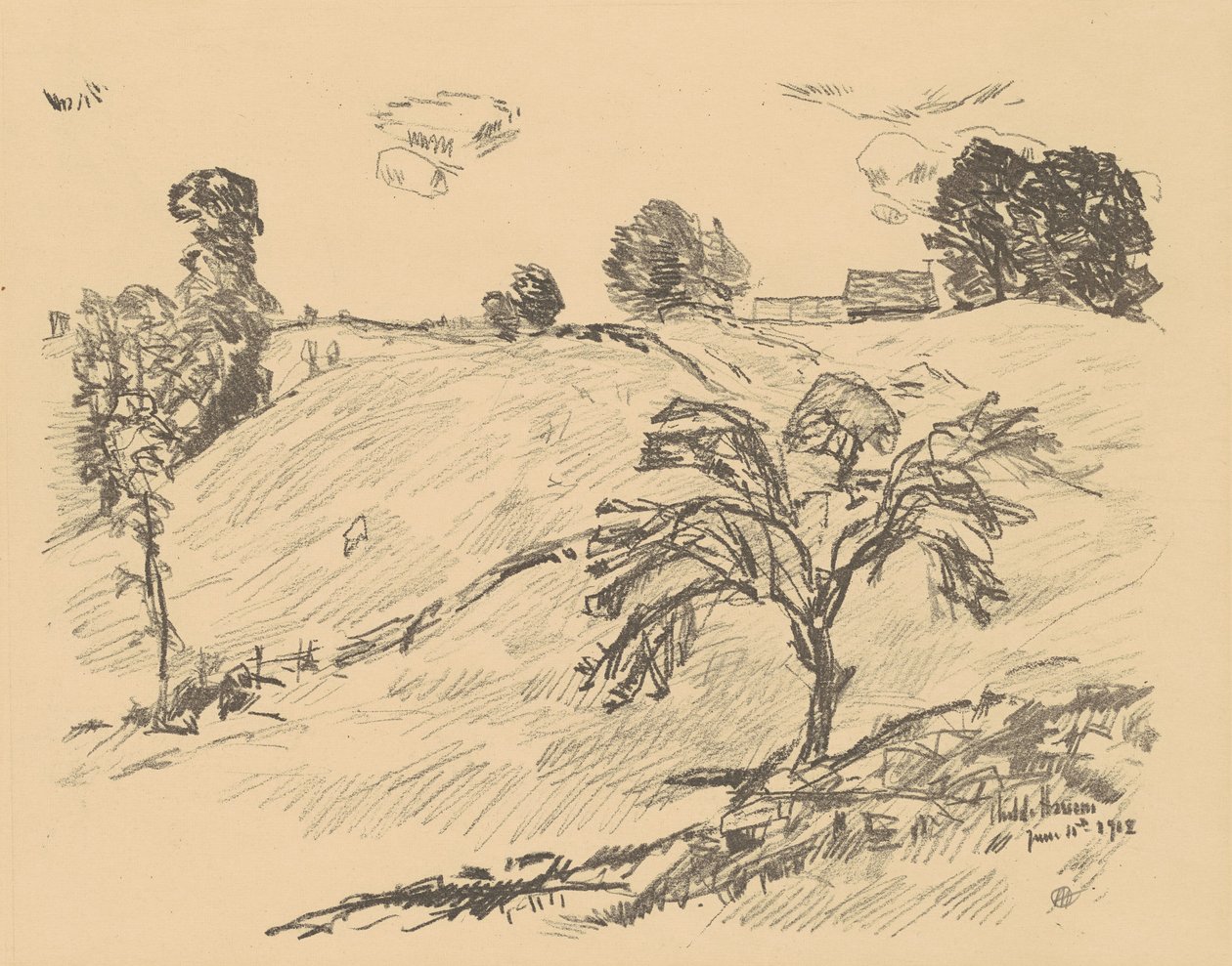 Le pays de Nod - Childe Hassam