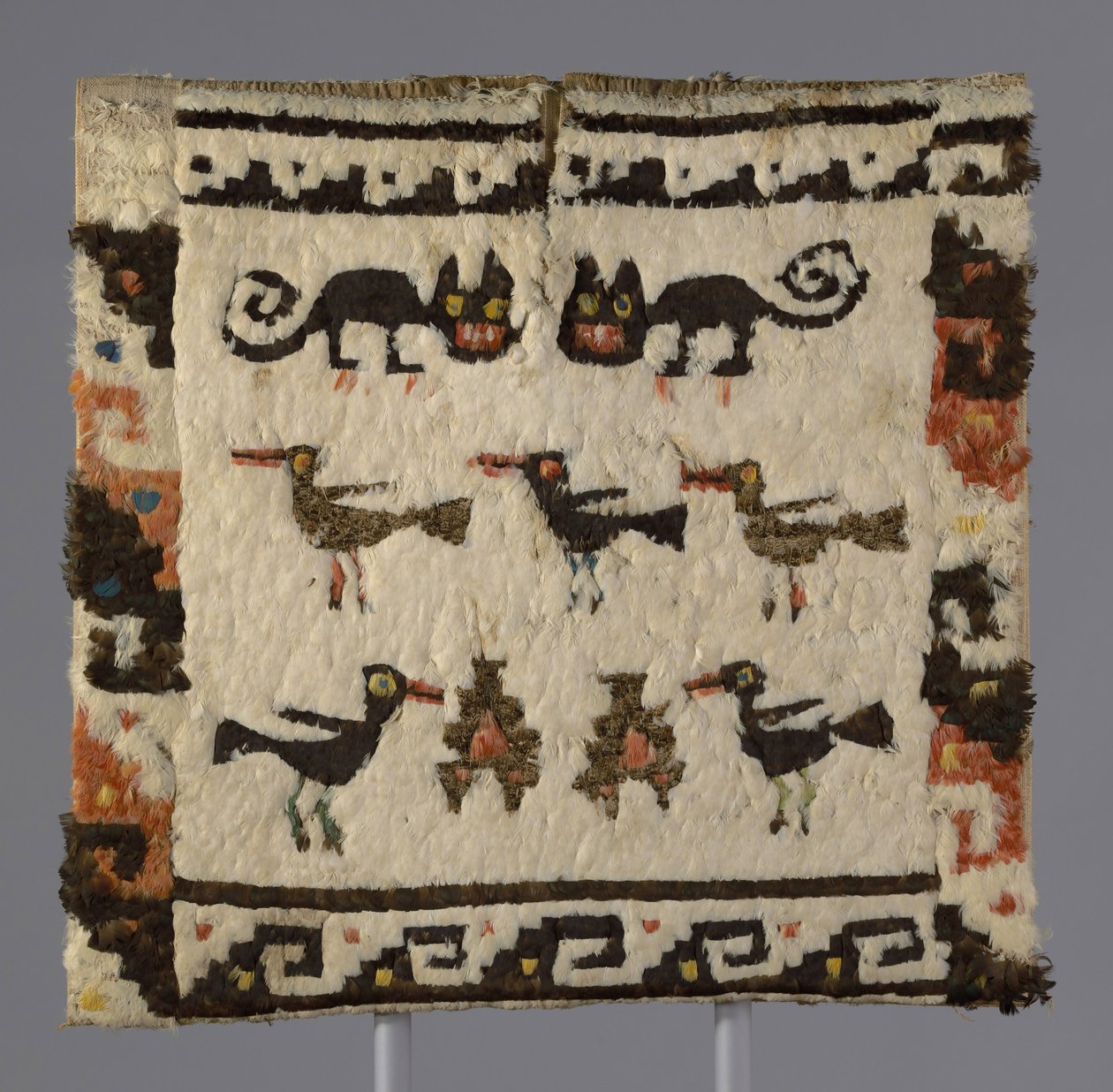 Tunique à plumes, 1470-1532 après J.-C. - Chimu Culture