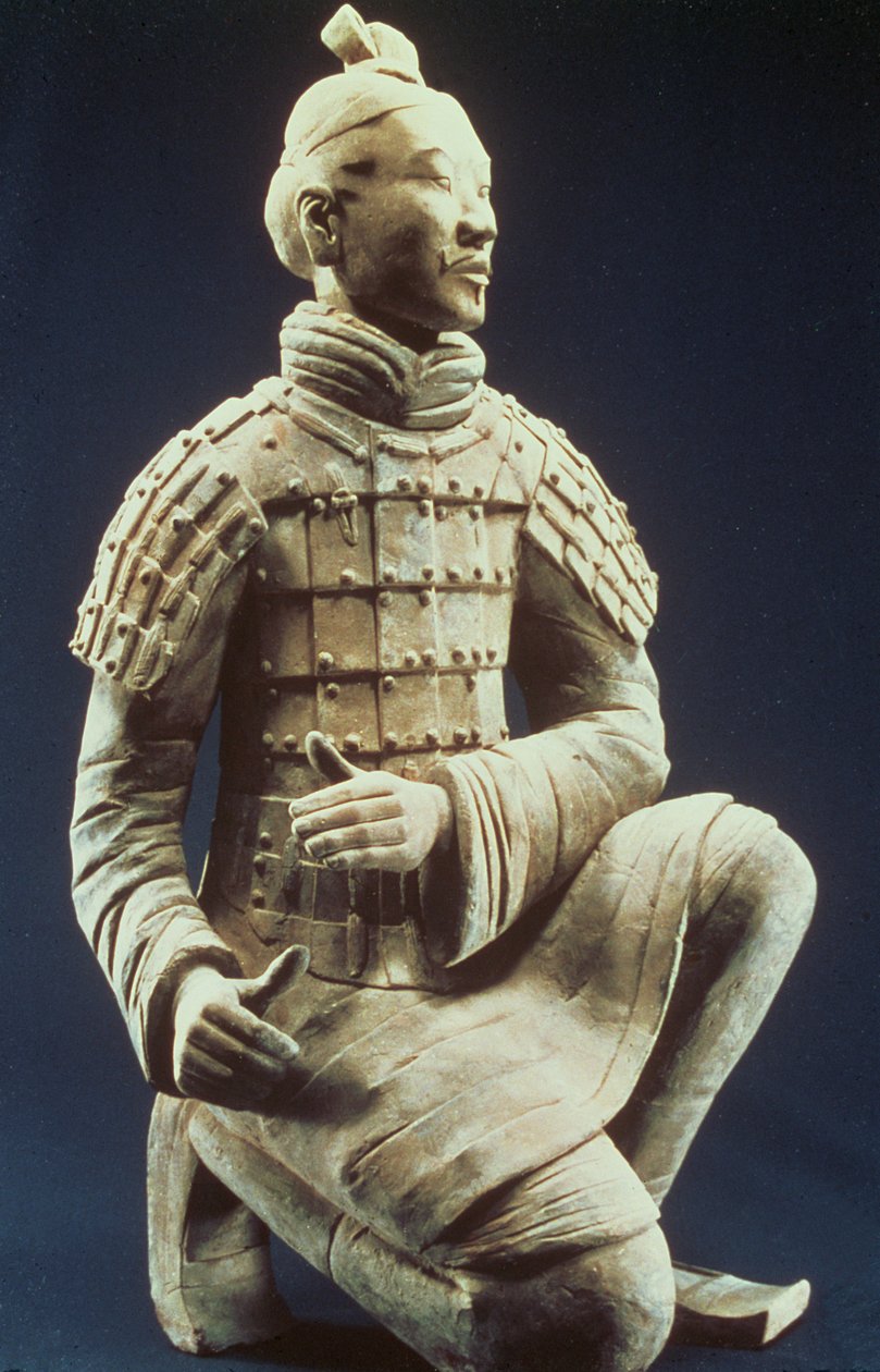 Armée de terre cuite, Dynastie Qin, 210 av. J.-C. (terre cuite) - Chinese School