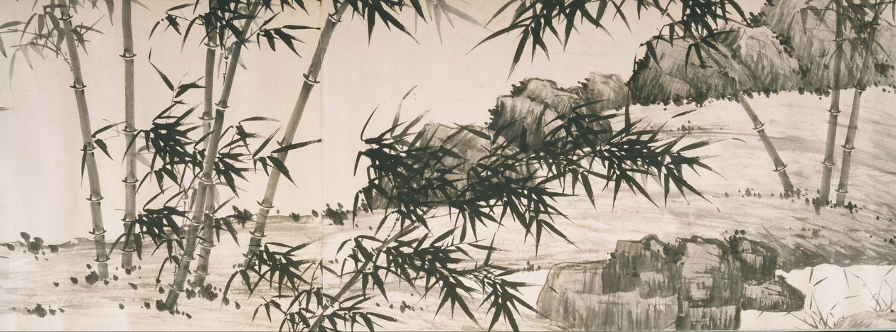 Bambou sous la pluie de printemps - Chinese Xia Chang