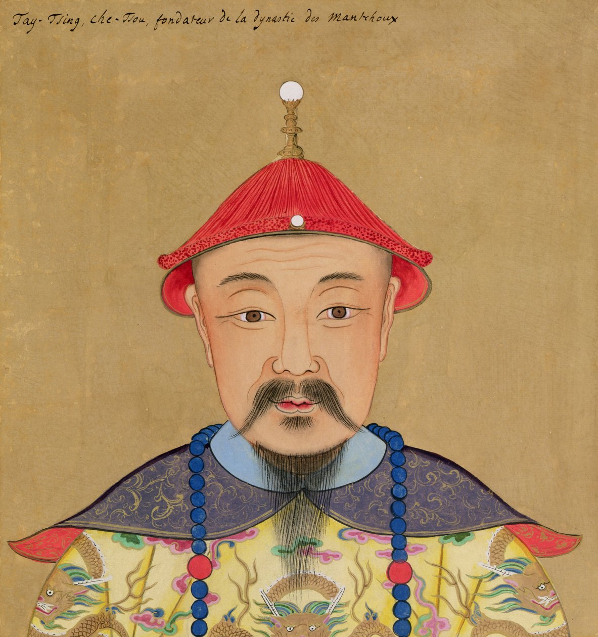 Portrait de Tai Tsin Che-Tsou - Chinese School