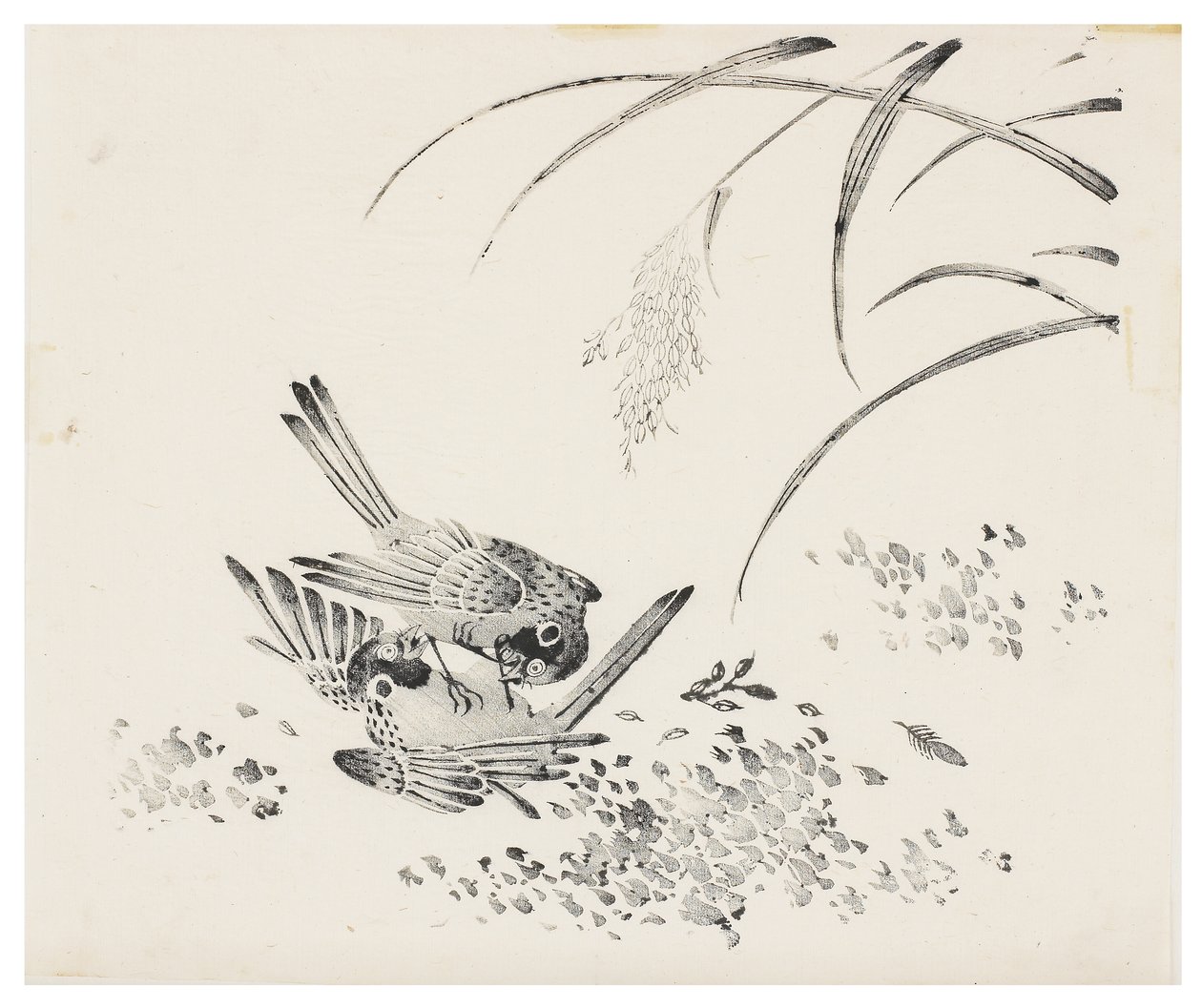 Série des Dix Bambous, XVIIIe siècle - Chinese School