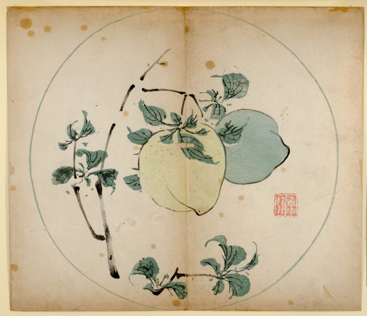 Impressions du studio des dix bambous, 1643 (gravure sur bois) - Chinese School