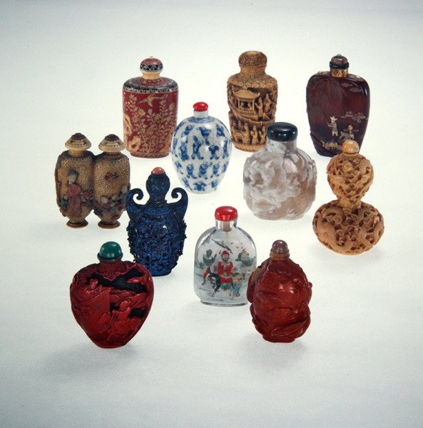 Flacons à tabac - Ching Period Chinese School