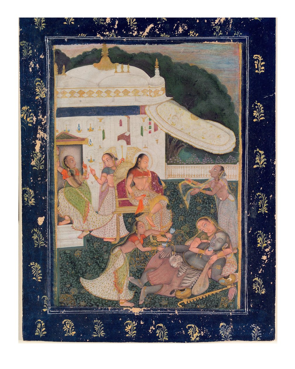 Évanouissement à la vue de la belle Kamakandala, c.1785 - Chokha