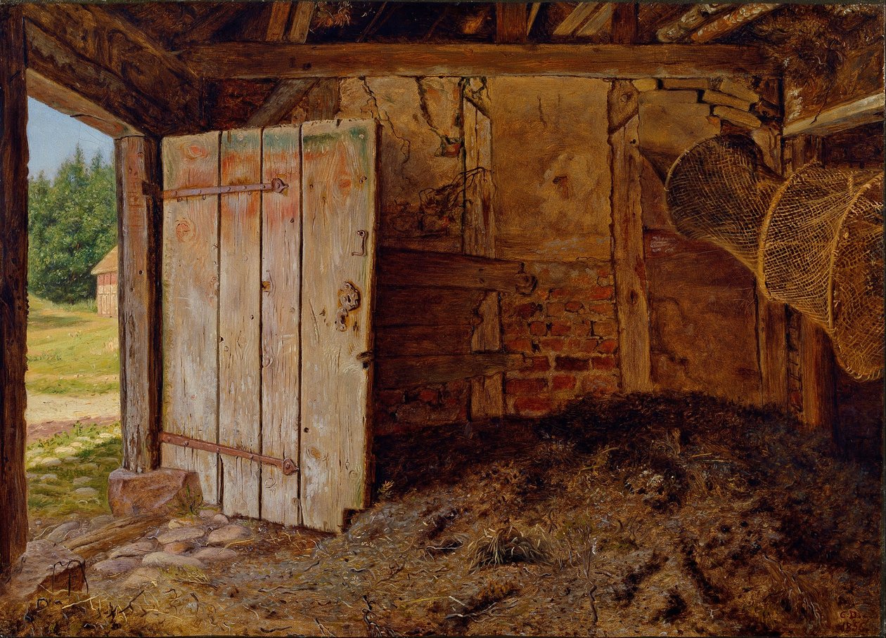 Intérieur de la cabane - Christen Dalsgaard