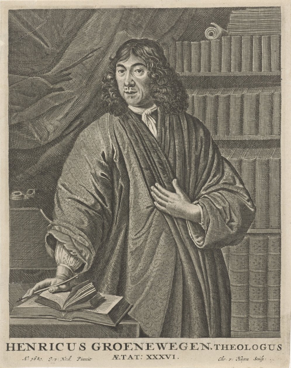 Portrait de Henricus Groenewegen - Christiaan Hagen