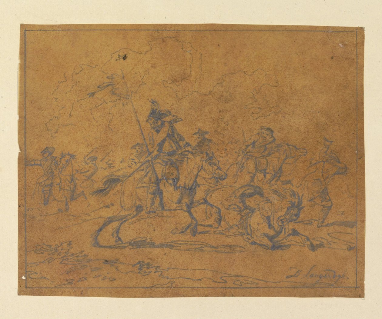 Cavaliers en fuite - Christiaan Josi (possibly)