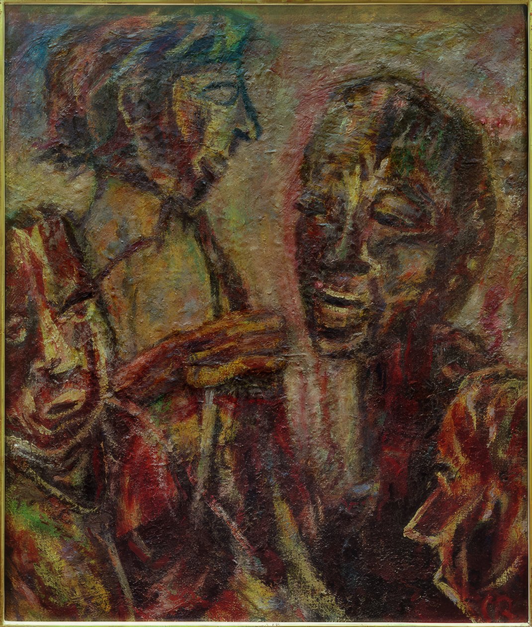 Quatre têtes - Christian Rohlfs