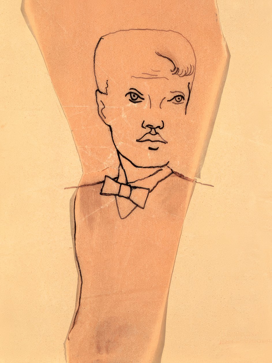 Portrait de René Crevel - Christian Bérard