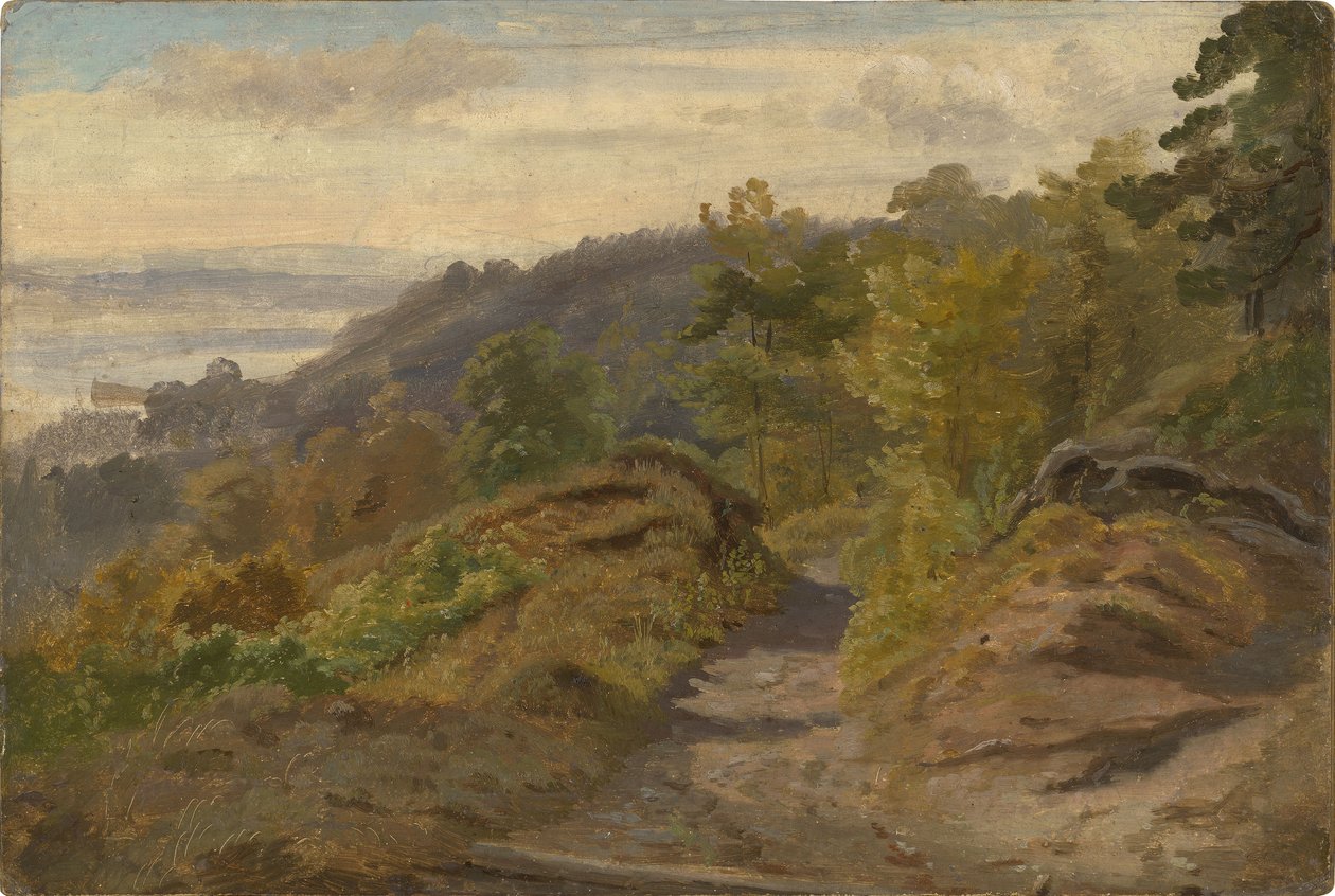 Ruisseau de montagne - Christian Friedrich Gille