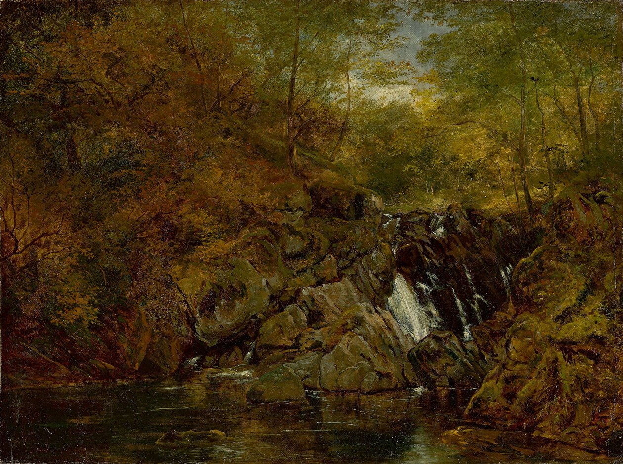 Ruisseau de montagne - Christian Friedrich Gille