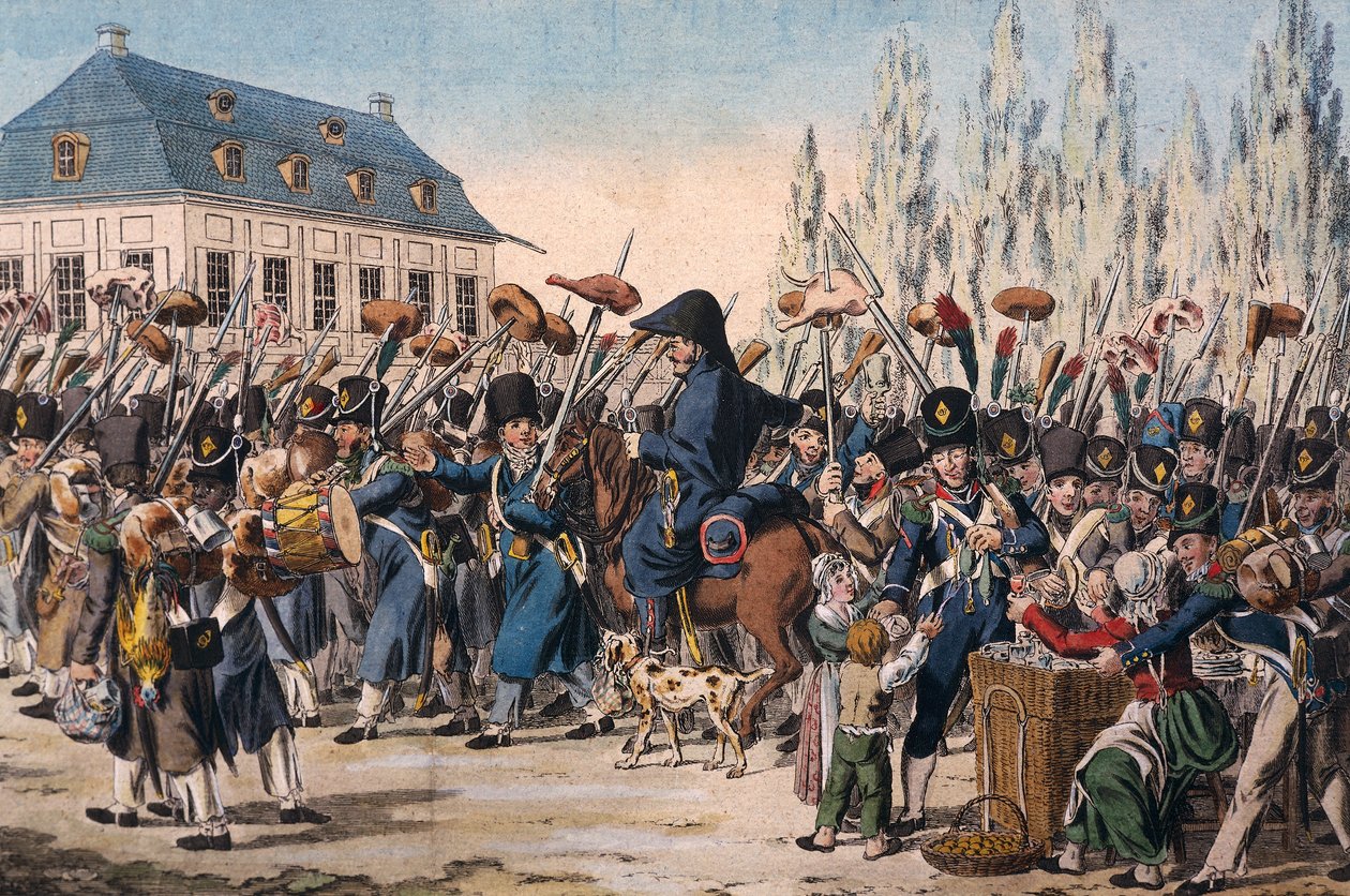 Les Français entrant à Iéna, 14 octobre - Christian Gottfried Geissler