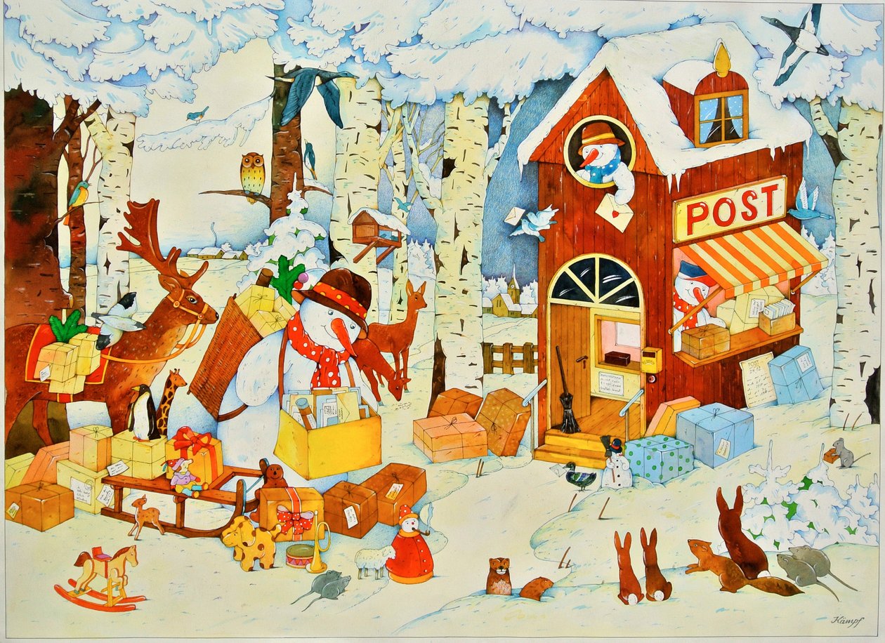 Poste de Noël, 2001 - Christian Kaempf