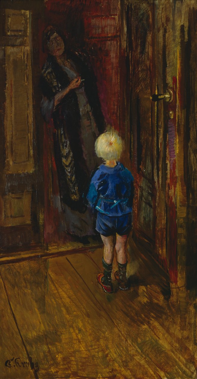 Un mensonge blanc - Christian Krohg