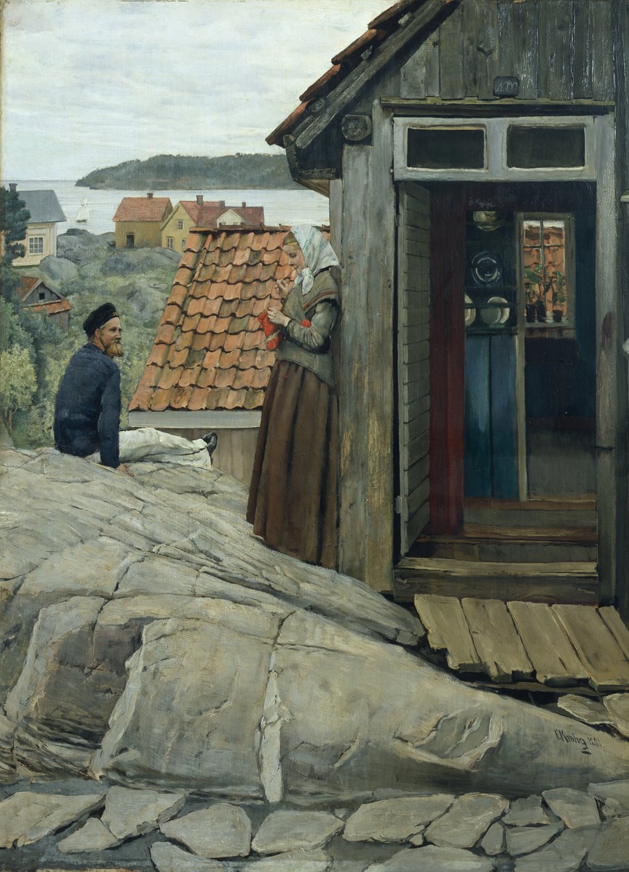 De la côte - Christian Krohg
