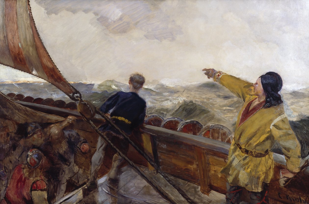 Leif Erikson découvre l