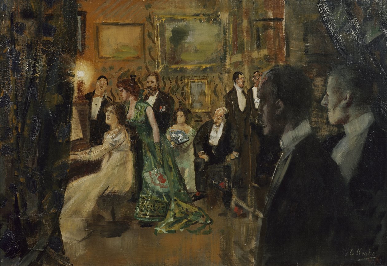 Soirée - Christian Krohg