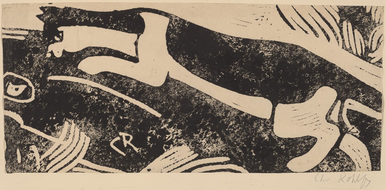 Chat et souris, 1912-1913 - Christian Rohlfs
