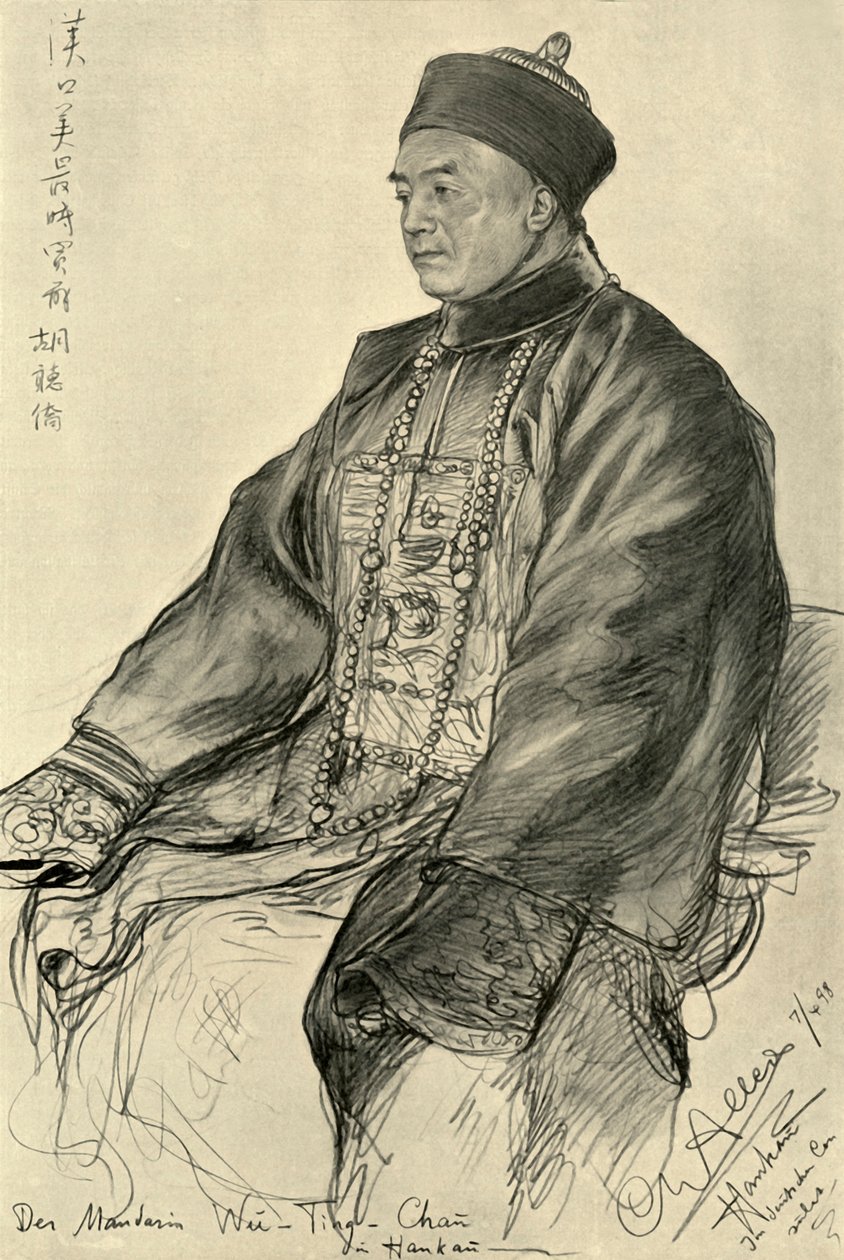Wu-Ting-Chau, Mandarin à Hankow, 1898 - Christian Wilhelm Allers