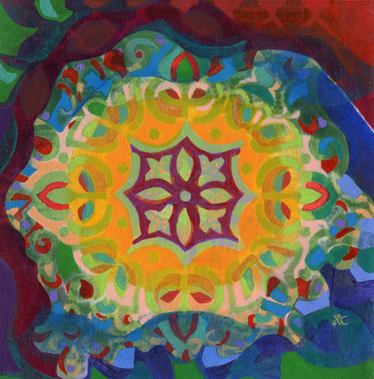 Méditation 38, c. 2017 - Christina Saj