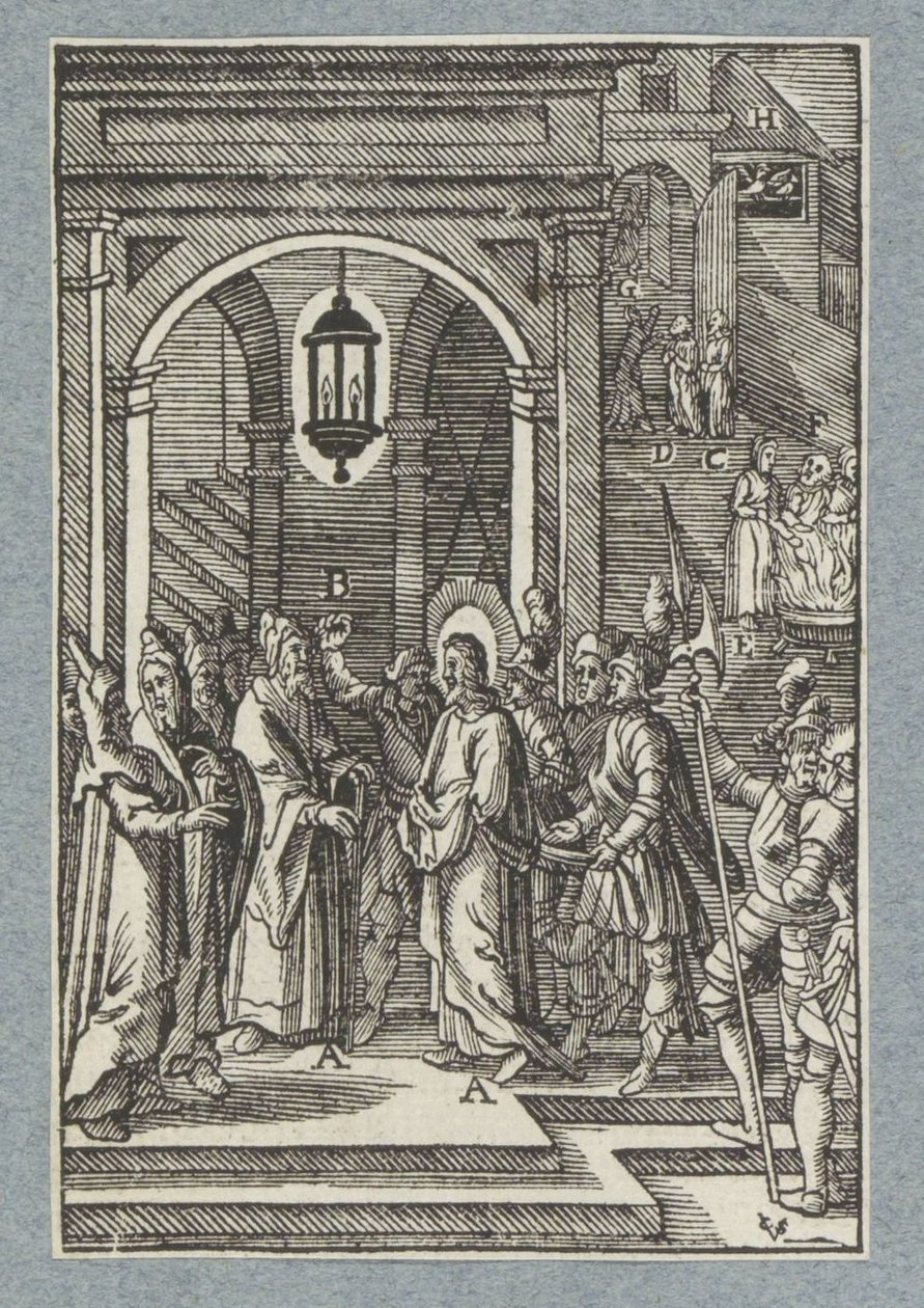 Christ devant Anne - Christoffel van Sichem (II)