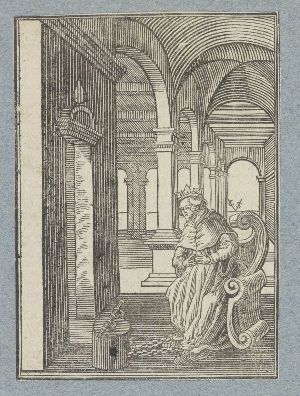 Manassé en prison - Christoffel van Sichem (II)