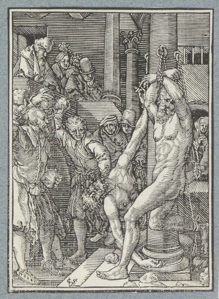 Lapidation des anciens - Christoffel van Sichem (II)
