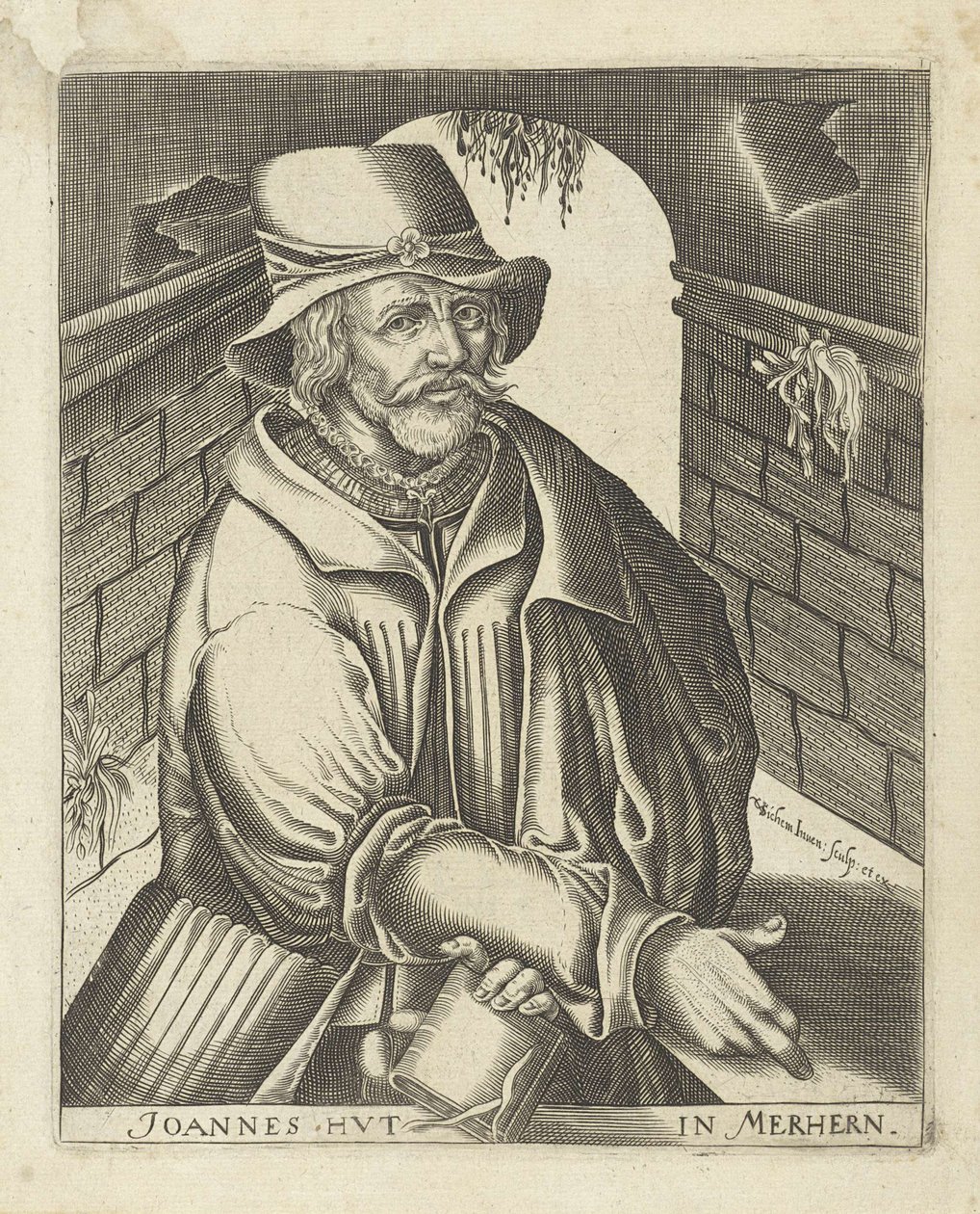 Jean Hus à Merhern, vers 1650 - Christoffel van Sichem