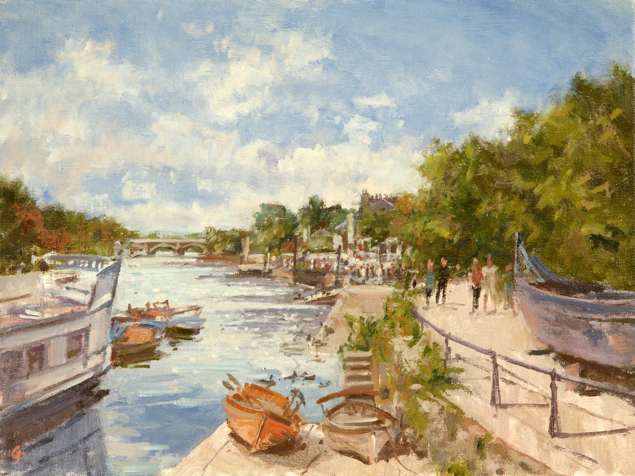 La Tamise à Richmond, 2012 - Christopher Glanville