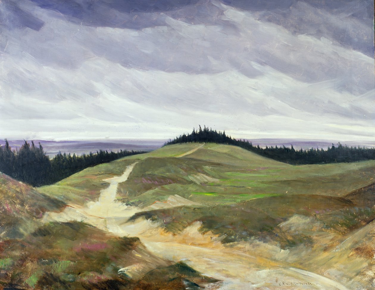 Sentier sablonneux - Christopher Richard Wynne Nevinson