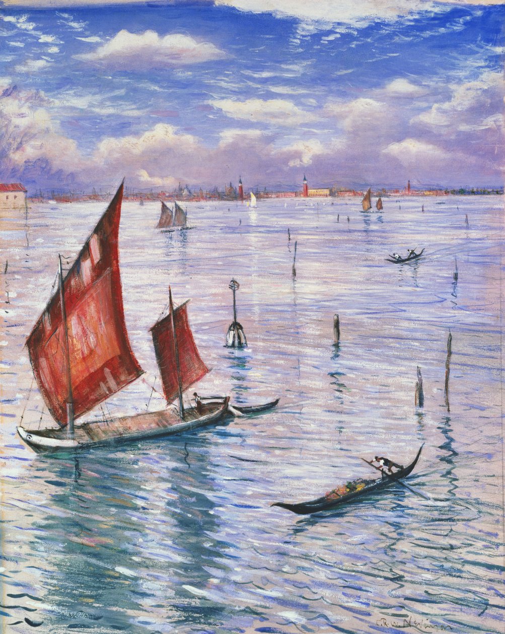 Venise depuis le Lido - Christopher Richard Wynne Nevinson