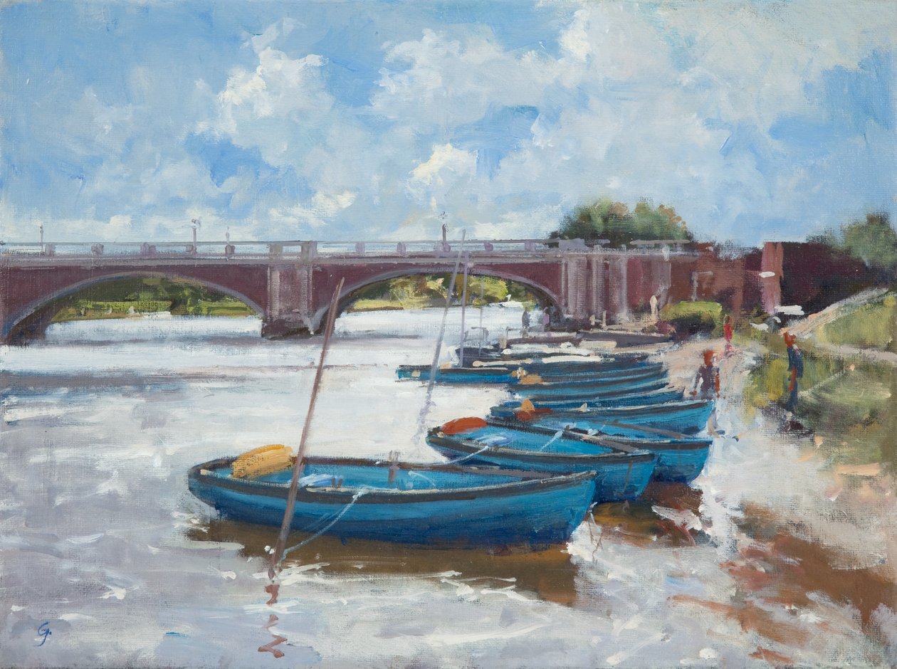 Amarrages à Hampton Court, 2011 - Christopher Glanville