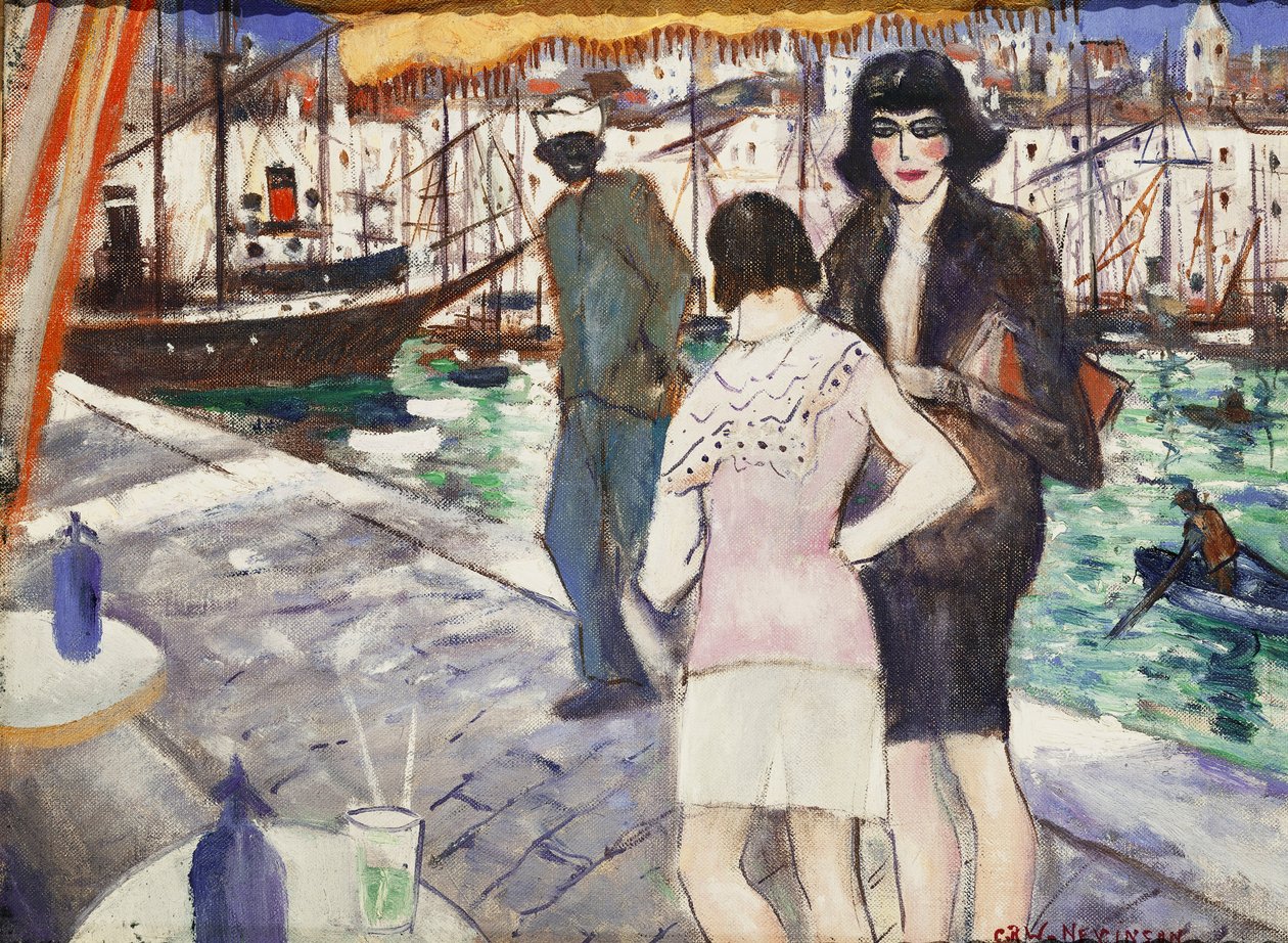 Près du quai - Christopher Richard Wynne Nevinson