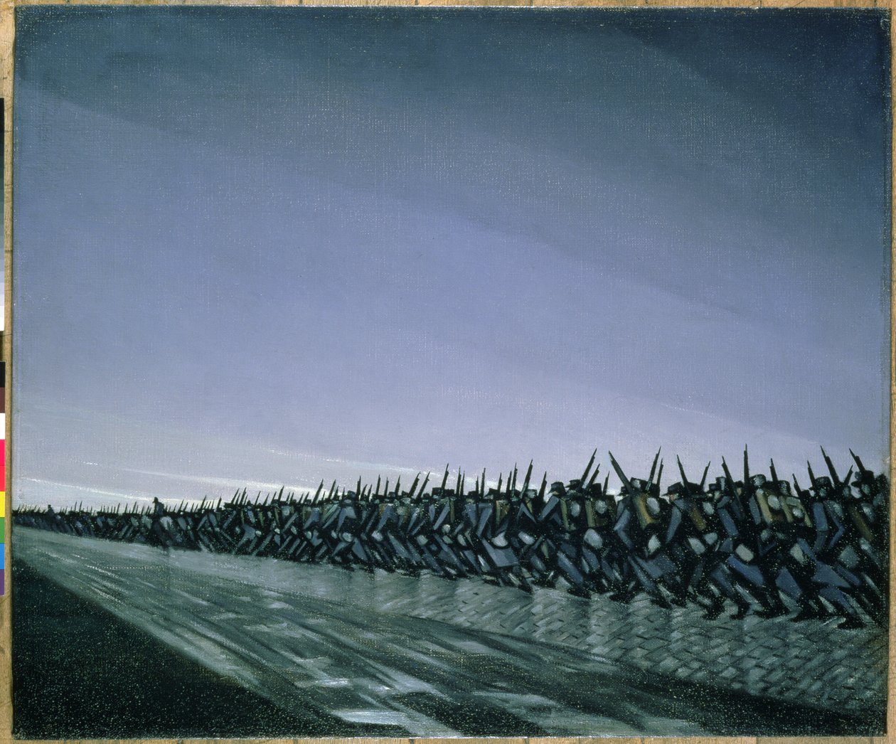 Colonne en marche, 1915 - Christopher Richard Wynne Nevinson