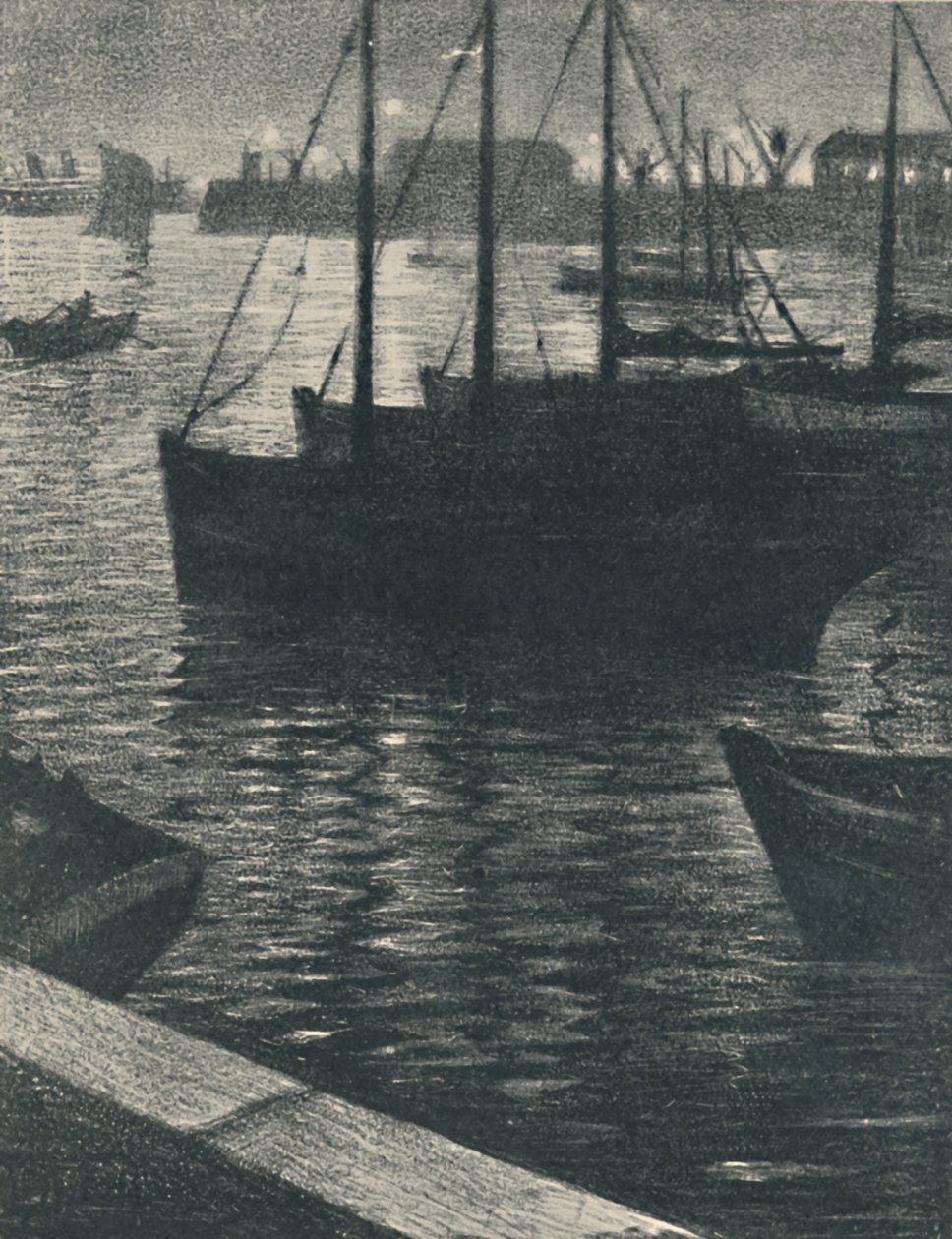 Le Port, 1919 - Christopher Richard Wynne Nevinson