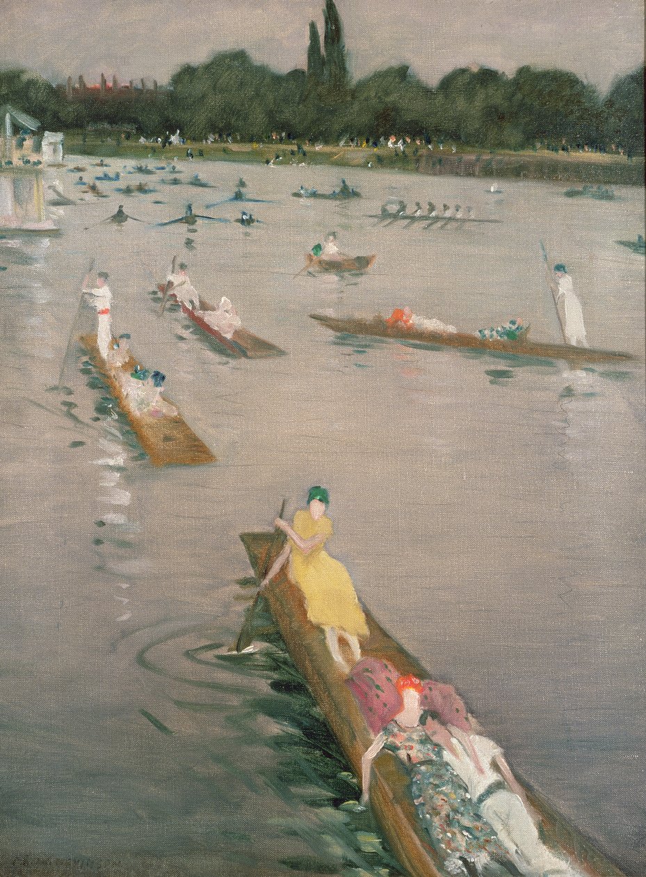 Régate à Henley - Christopher Richard Wynne Nevinson
