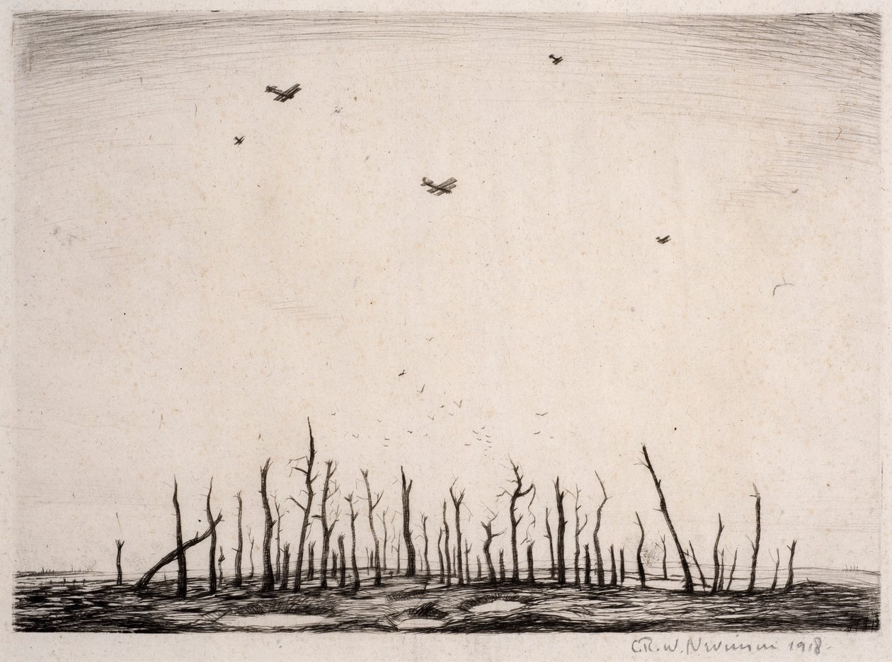 Ce bois maudit, 1918 - Christopher Richard Wynne Nevinson
