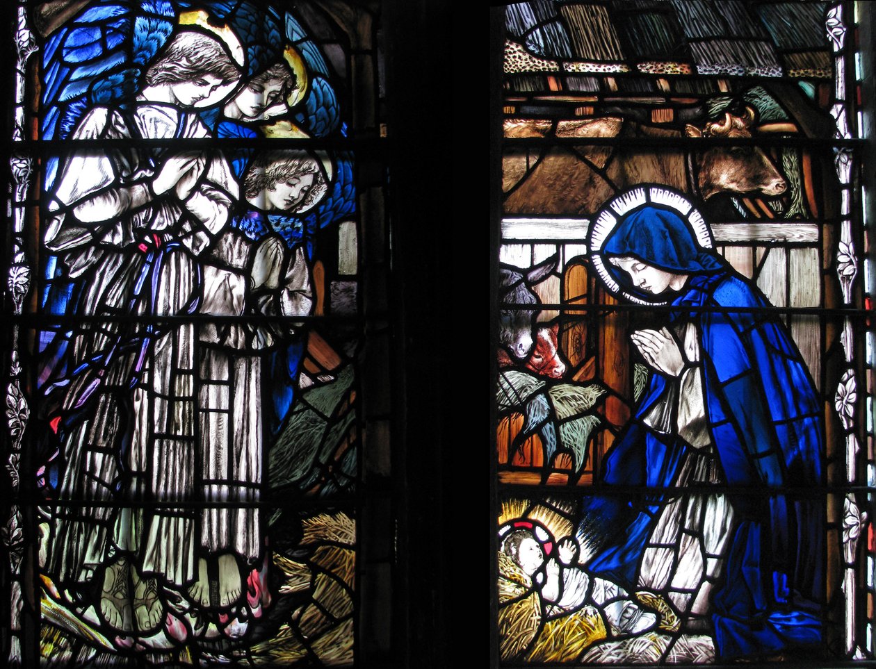 La Nativité, Cathédrale de Canterbury - Christopher Whall