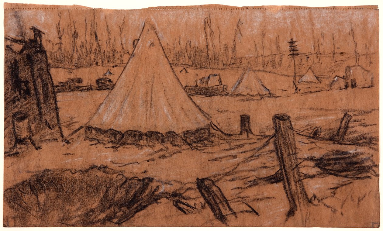 Un Groupe de Tentes, c1914 - Christopher Williams