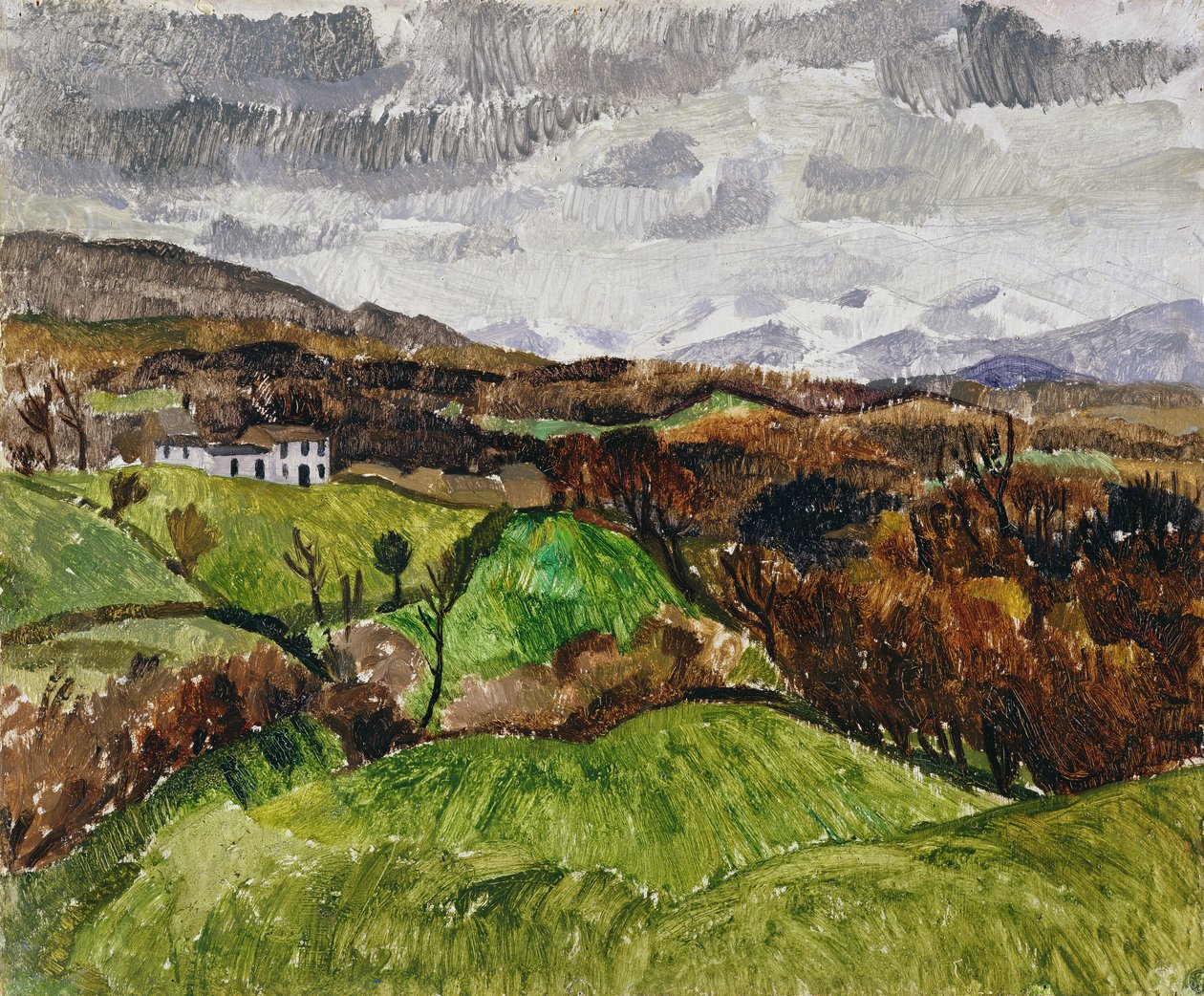 Paysage de Cumberland - Christopher Wood
