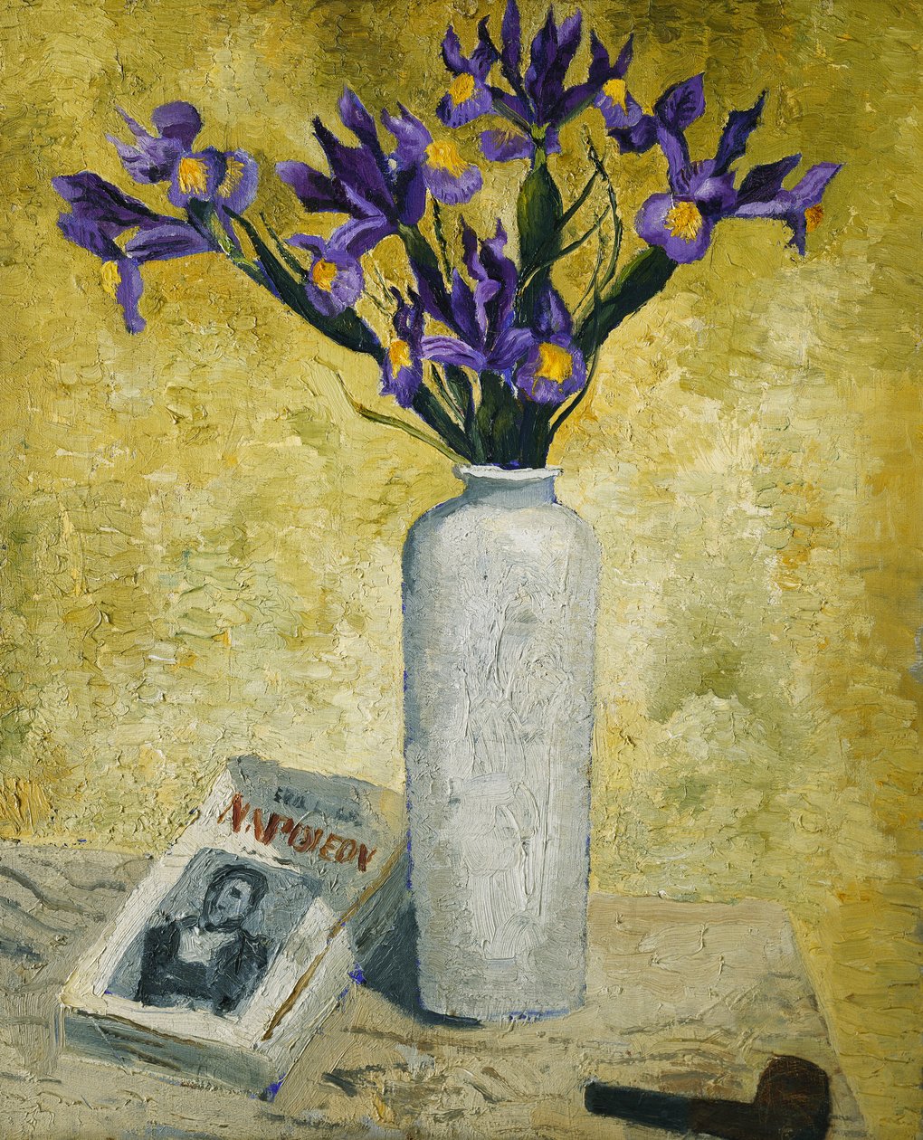 Iris dans un grand vase - Christopher Wood