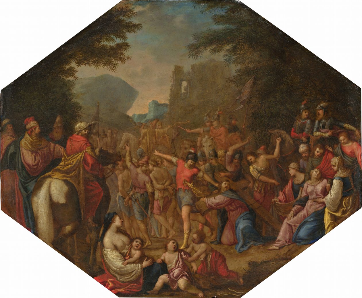 Chemin du Calvaire - Circle of Claude Déruet