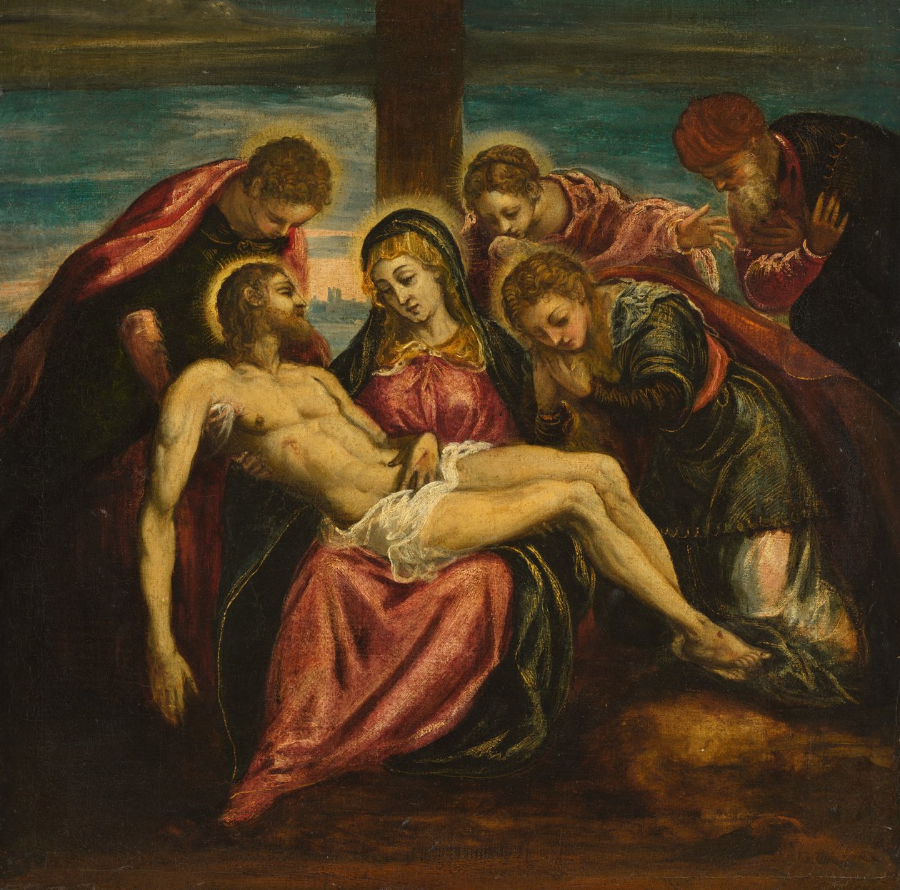 Lamentation - Circle of Jacopo Tintoretto