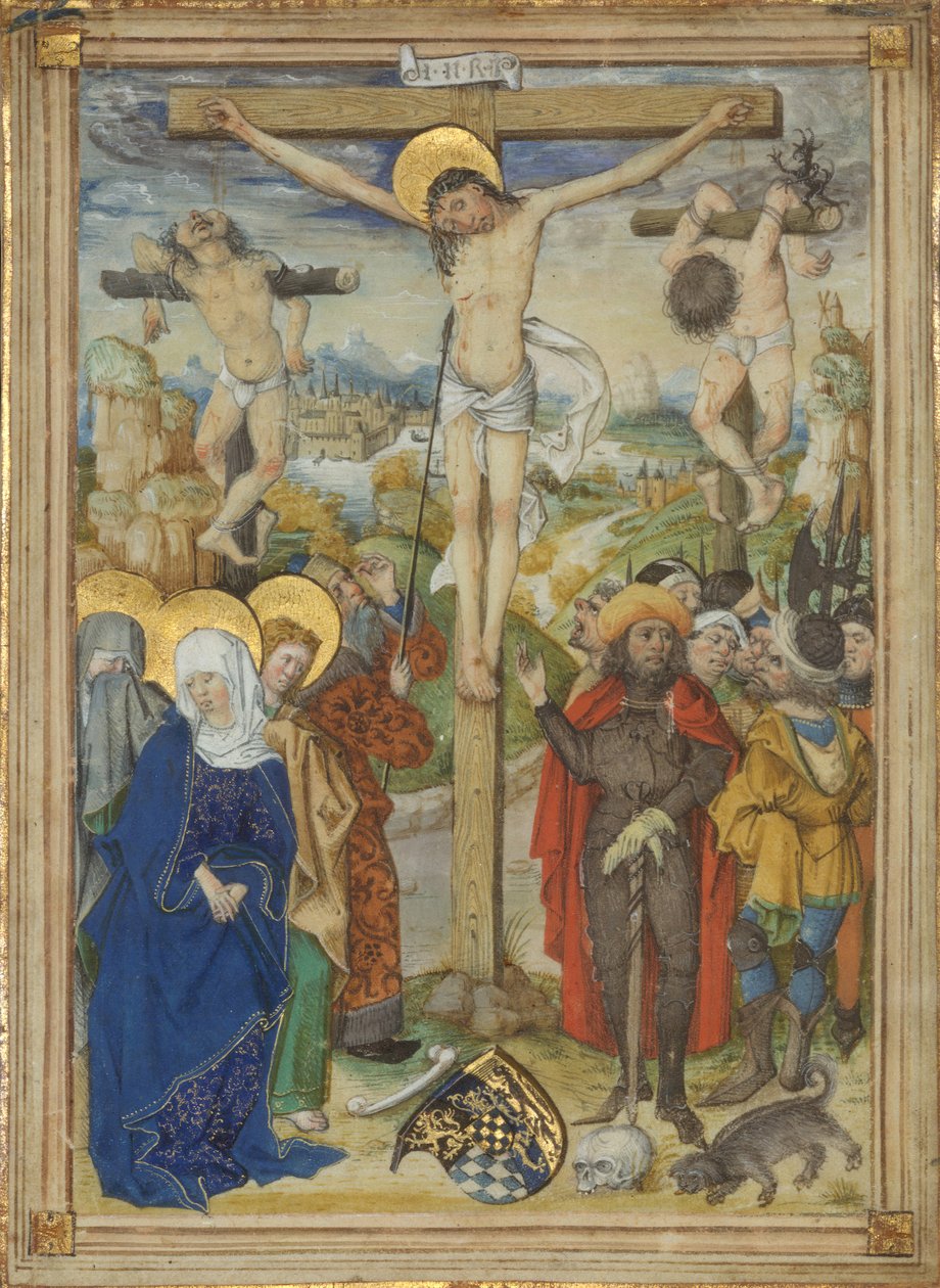 La Crucifixion, 1481-82 - Circle of the Housebook Master