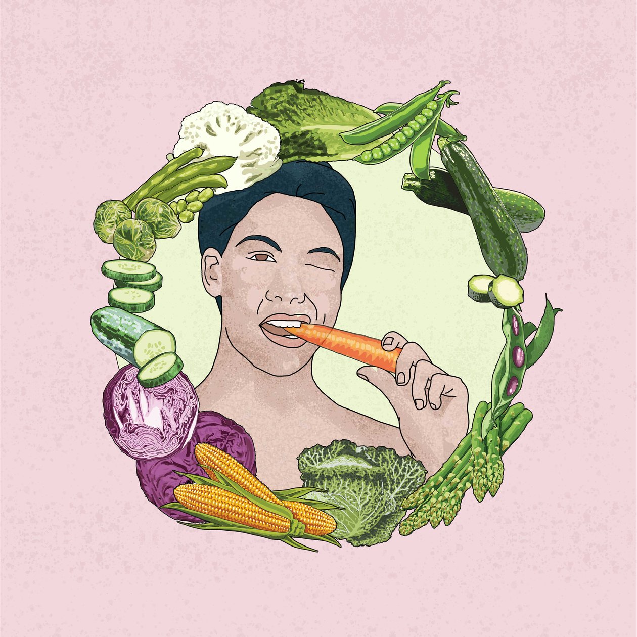 Consommation de légumes, 2024 - Claire Huntley