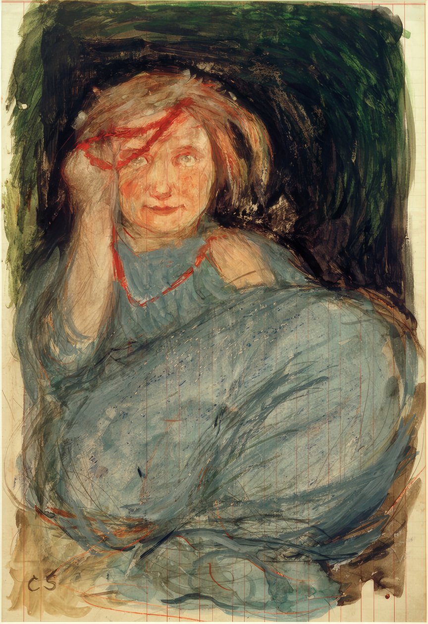Enfant avec collier de corail - Clara Siewert