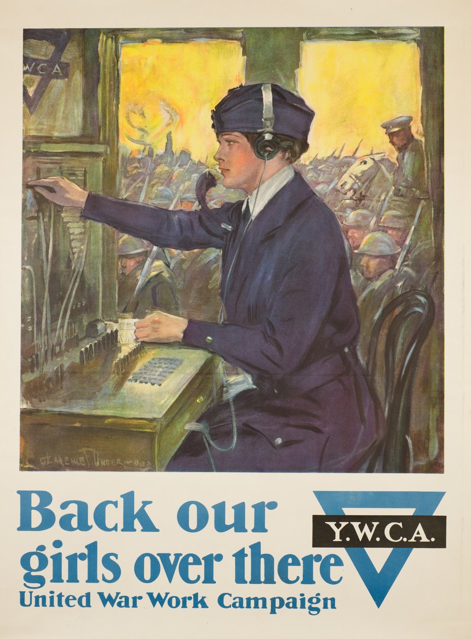 Soutenez nos filles là-bas, 1918 - Clarence F. Underwood