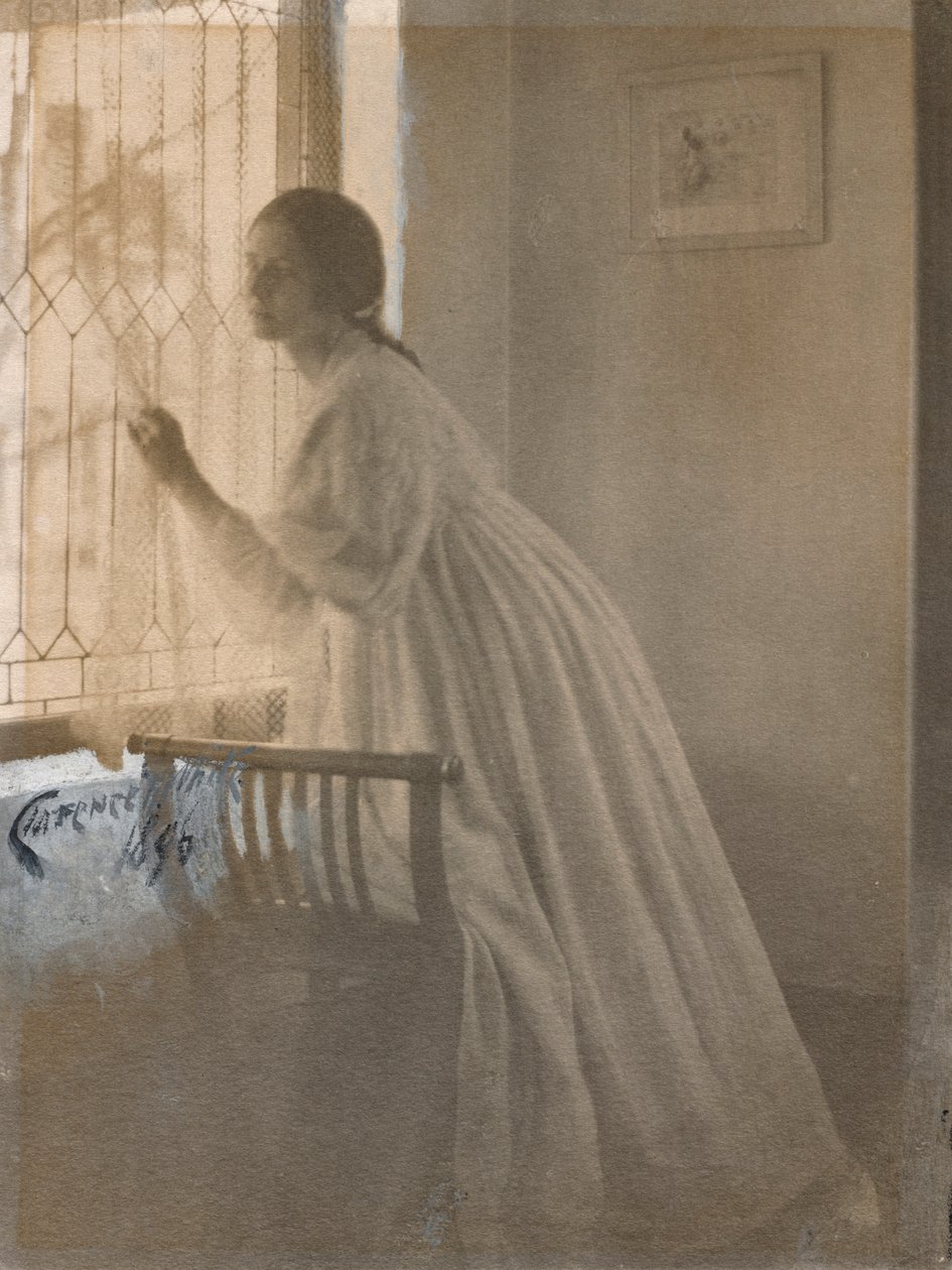 À la fenêtre, 1896 - Clarence H. White